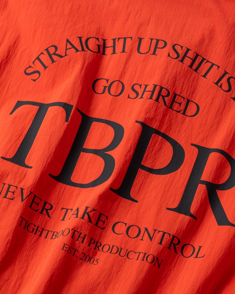 画像3: 【30%OFF】TIGHTBOOTH/STRAIGHT UP COACH JKT（Orange）［コーチJKT-24春夏］