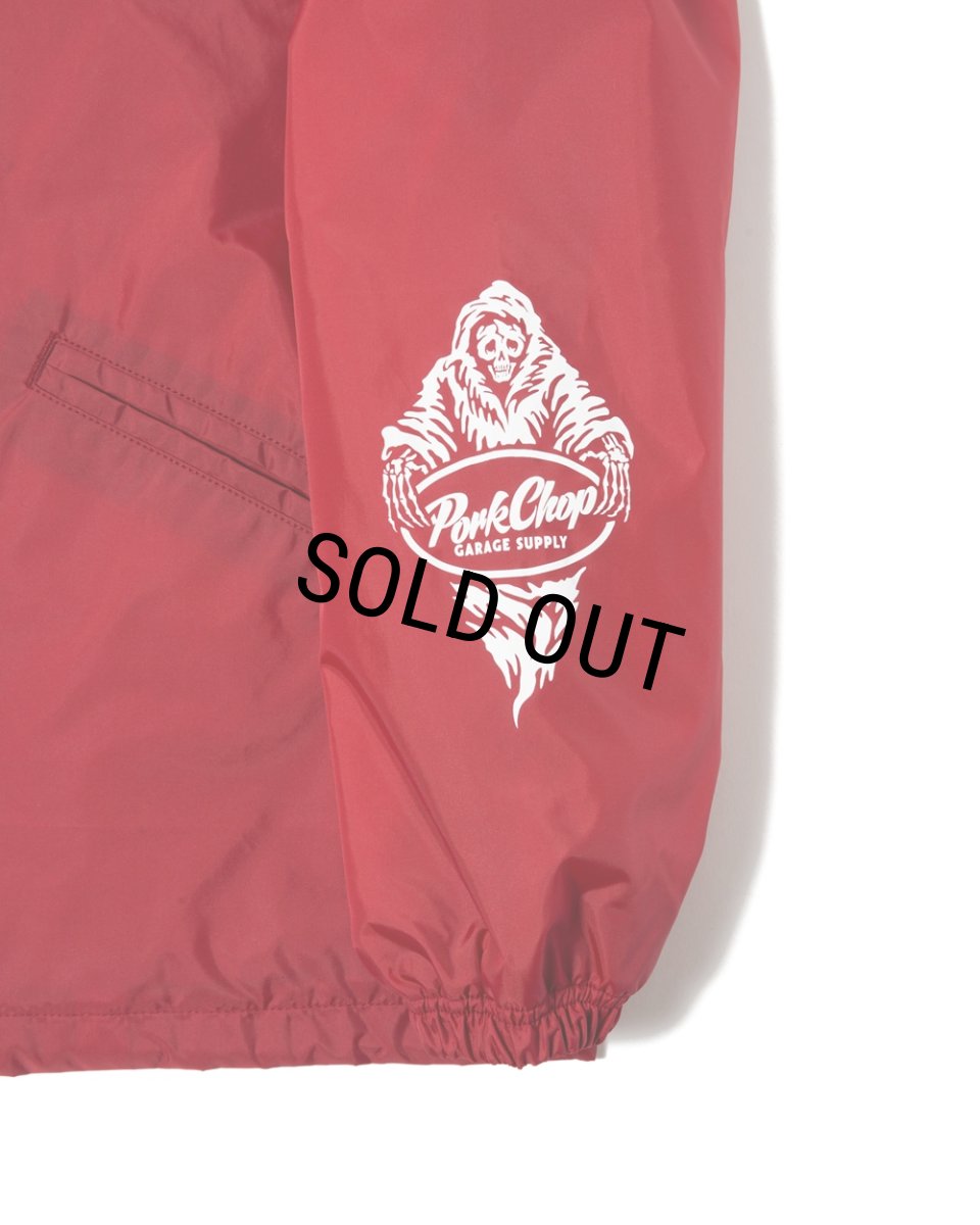 画像7: PORKCHOP/NYLON JKT REAPER P（×MASSES）（RED）［ナイロンJKT-24春夏］ (7)