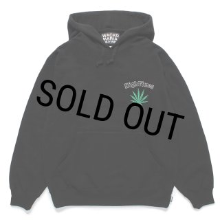 WACKO MARIA/HIGH TIMES / HEAVY WEIGHT HOODED SWEAT SHIRT（BLACK