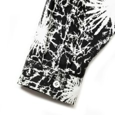 画像7: 【40%OFF】CALEE/BATIK PATTERN OVER SHILHOUETTE L/S SH（BLACK）［オーバーシルエットシャツ-24春夏］ (7)