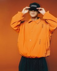 画像12: 【30%OFF】TIGHTBOOTH/STRAIGHT UP COACH JKT（Orange）［コーチJKT-24春夏］ (12)
