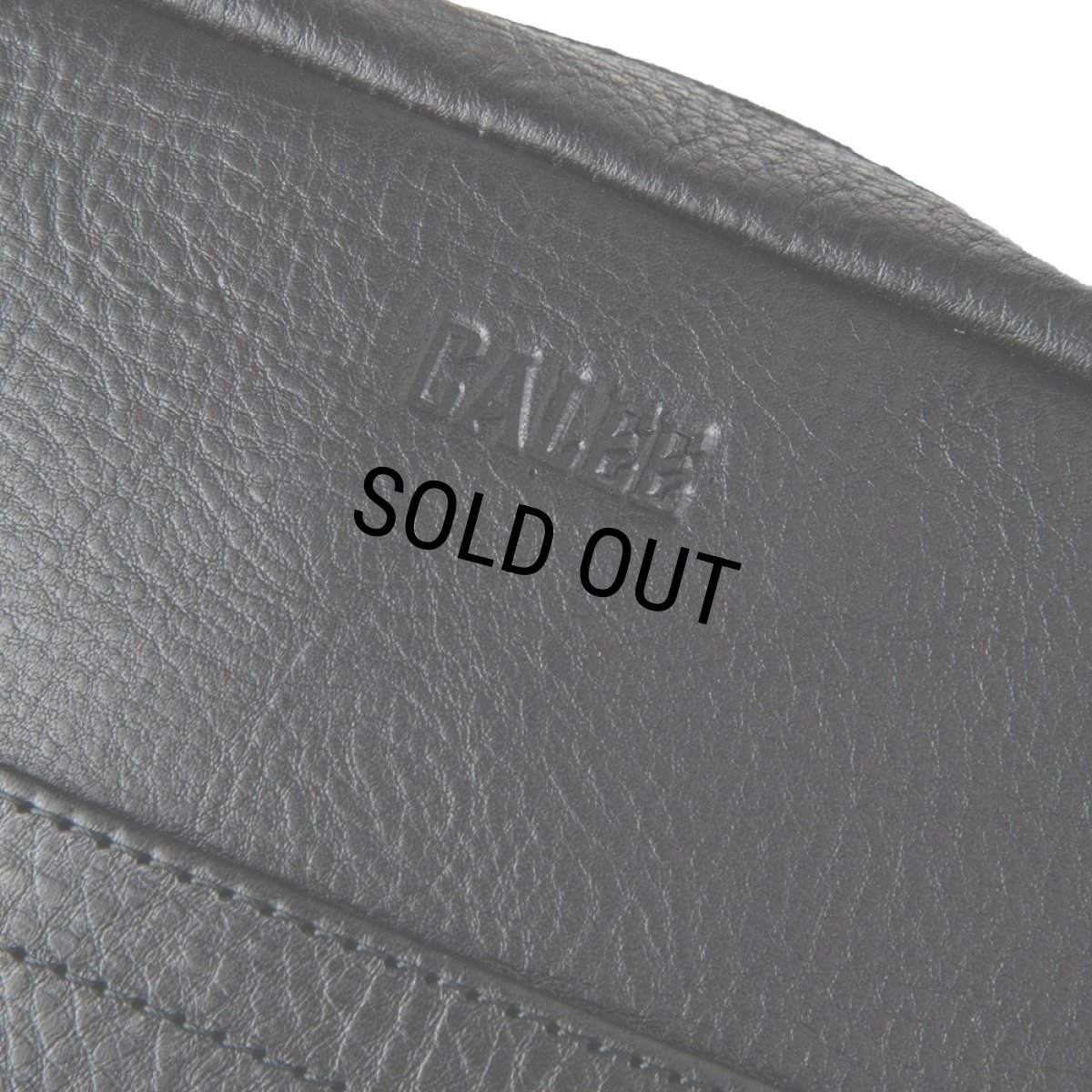 画像7: CALEE/STUDS LEATHER SHOULDER POUCH ＜TYPE A＞（BLACK）［スタッズレザーショルダーポーチ-24春夏］ (7)