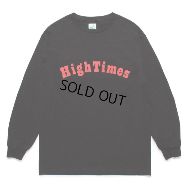 画像1: WACKO MARIA/HIGH TIMES / LONG SLEEVE T-SHIRT（BLACK）［プリント長袖T-24春夏］