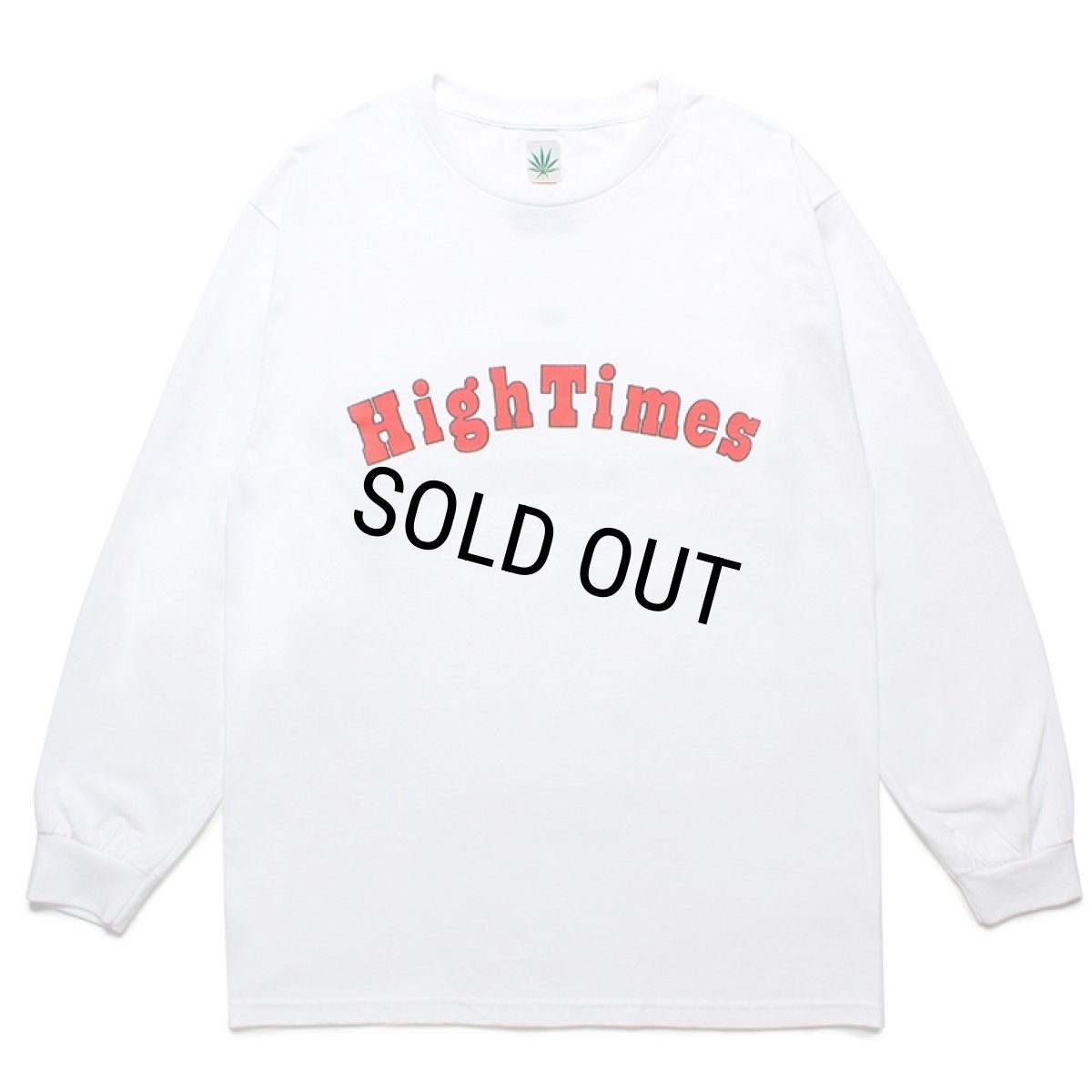 画像1: WACKO MARIA/HIGH TIMES / LONG SLEEVE T-SHIRT（WHITE）［プリント長袖T-24春夏］ (1)