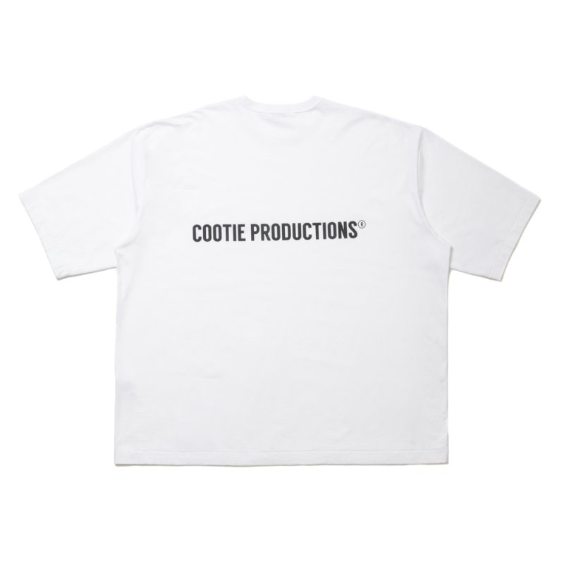 画像2: COOTIE PRODUCTIONS/Print Oversized S/S Tee（White）［オーバーサイズT-24春夏］