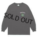 WACKO MARIA/HIGH TIMES / LONG SLEEVE T-SHIRT（BLACK）［プリント長袖T-24春夏］