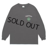 WACKO MARIA/HIGH TIMES / LONG SLEEVE T-SHIRT（BLACK）［プリント長袖T-24春夏］