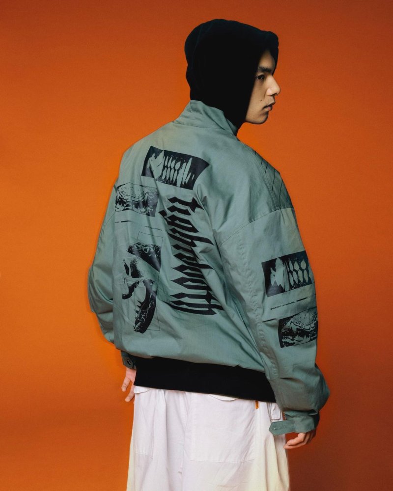 画像3: TIGHTBOOTH/BEAST SWING TOP（Sage）［ビーストスウィングトップ-24春夏］