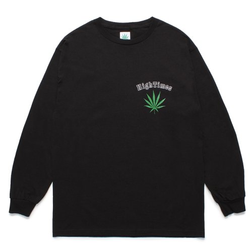 他の写真1: WACKO MARIA/HIGH TIMES / LONG SLEEVE T-SHIRT（BLACK）［プリント長袖T-24春夏］