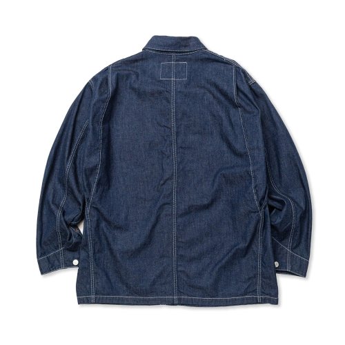 他の写真2: CALEE/9.5OZ DENIM COVERALL（INDIGO BLUE）［デニムカバーオール-24春夏］