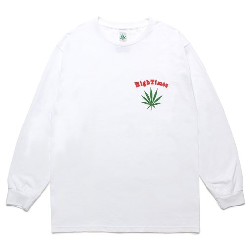 他の写真1: WACKO MARIA/HIGH TIMES / LONG SLEEVE T-SHIRT（WHITE）［プリント長袖T-24春夏］