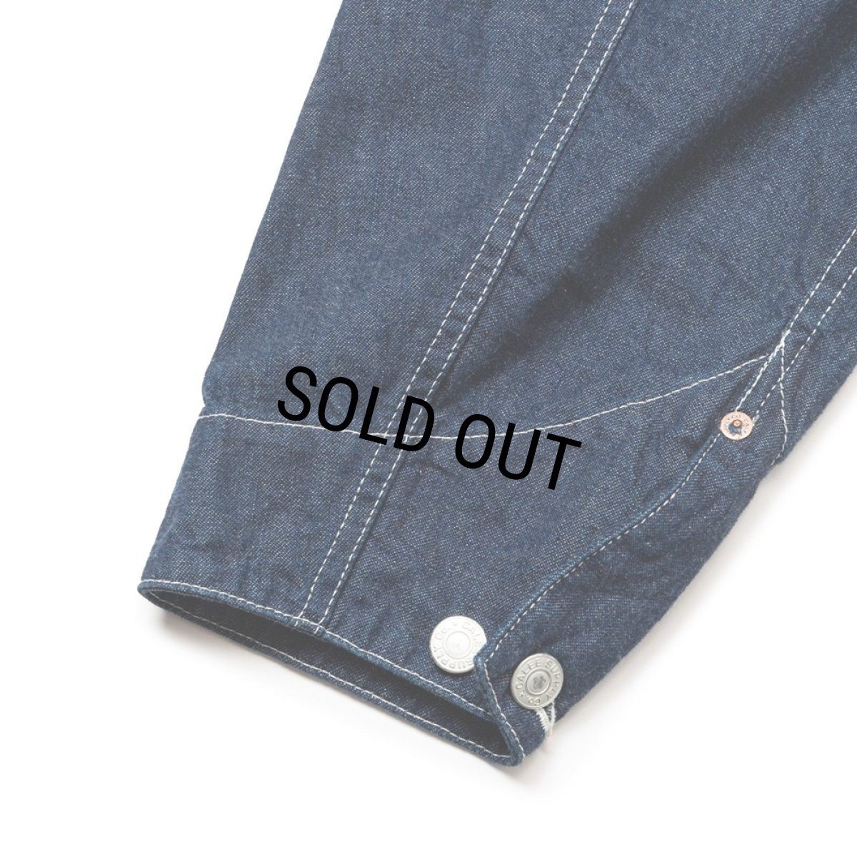 画像7: CALEE/9.5OZ DENIM COVERALL（INDIGO BLUE）［デニムカバーオール-24春夏］ (7)