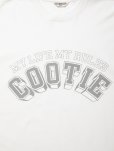 画像2: COOTIE PRODUCTIONS/Open End Yarn Print S/S Tee（White）［プリントT-24春夏］ (2)