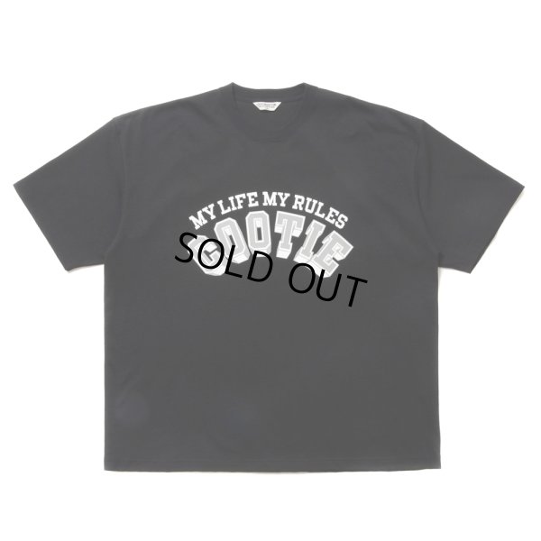 画像1: COOTIE PRODUCTIONS/Open End Yarn Print S/S Tee（Black）［プリントT-24春夏］