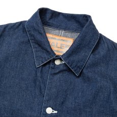 画像3: CALEE/9.5OZ DENIM COVERALL（INDIGO BLUE）［デニムカバーオール-24春夏］ (3)