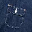 画像5: CALEE/9.5OZ DENIM COVERALL（INDIGO BLUE）［デニムカバーオール-24春夏］