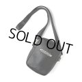 CALEE/STUDS LEATHER SHOULDER POUCH ＜TYPE A＞（BLACK）［スタッズレザーショルダーポーチ-24春夏］