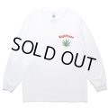 WACKO MARIA/HIGH TIMES / LONG SLEEVE T-SHIRT（WHITE）［プリント長袖T-24春夏］