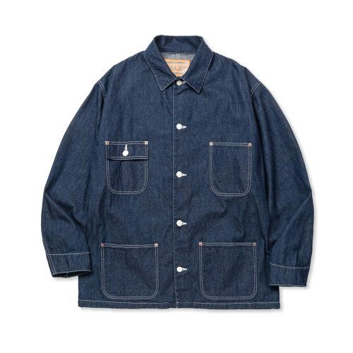 他の写真1: CALEE/9.5OZ DENIM COVERALL（INDIGO BLUE）［デニムカバーオール-24春夏］