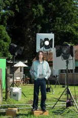 画像5: 【40%OFF】DAIRIKU/"Hawaii" Ska Jumper（Aqua x Silver）［スカジャン-24春夏］ (5)