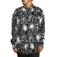 画像8: 【30%OFF】CALEE/BATIK PATTERN OVER SHILHOUETTE L/S SH（BLACK）［オーバーシルエットシャツ-24春夏］
