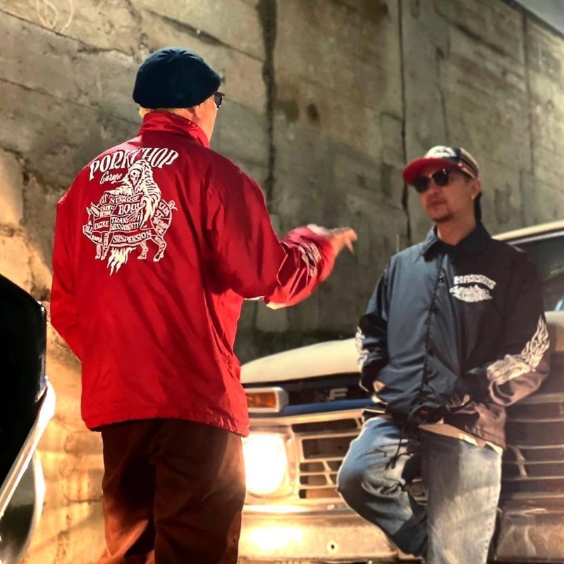 画像3: PORKCHOP/NYLON JKT REAPER P（×MASSES）（RED）［ナイロンJKT-24春夏］