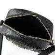 画像3: CALEE/STUDS LEATHER SHOULDER POUCH ＜TYPE A＞（BLACK）［スタッズレザーショルダーポーチ-24春夏］