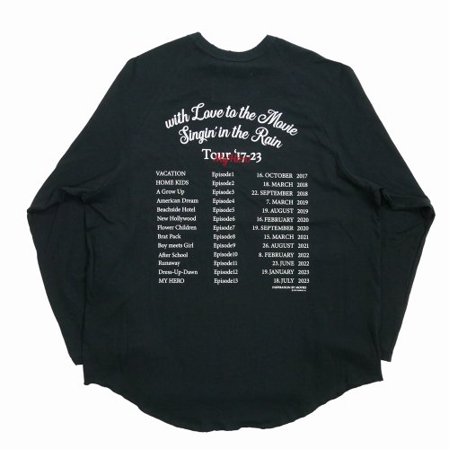 他の写真2: DAIRIKU/"Tour" Big Raglan Tee（Black）［ビッグラグランT-23秋冬］