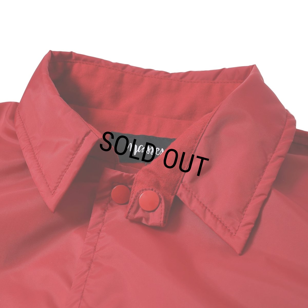 画像4: PORKCHOP/NYLON JKT REAPER P（×MASSES）（RED）［ナイロンJKT-24春夏］ (4)