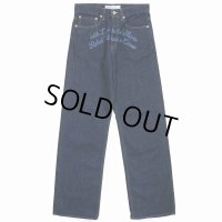 【30%OFF】DAIRIKU/"Onewash" Straight Denim Pants（Indigo）［ストレートデニムパンツ-24春夏］