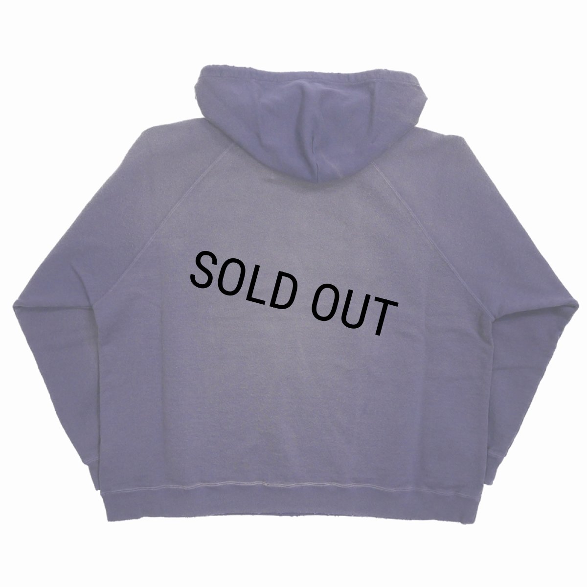 画像2: 【50%OFF】DAIRIKU/"Sunburn" Vintage Pullover Hodie（Sunburn Navy）［プルオーバーフーディー-24春夏］ (2)