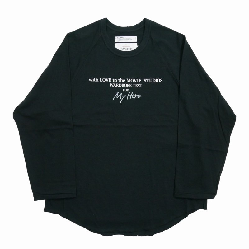 画像1: 【30%OFF】DAIRIKU/"Tour" Big Raglan Tee（Black）［ビッグラグランT-23秋冬］