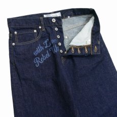 画像4: 【30%OFF】DAIRIKU/"Onewash" Straight Denim Pants（Indigo）［ストレートデニムパンツ-24春夏］ (4)