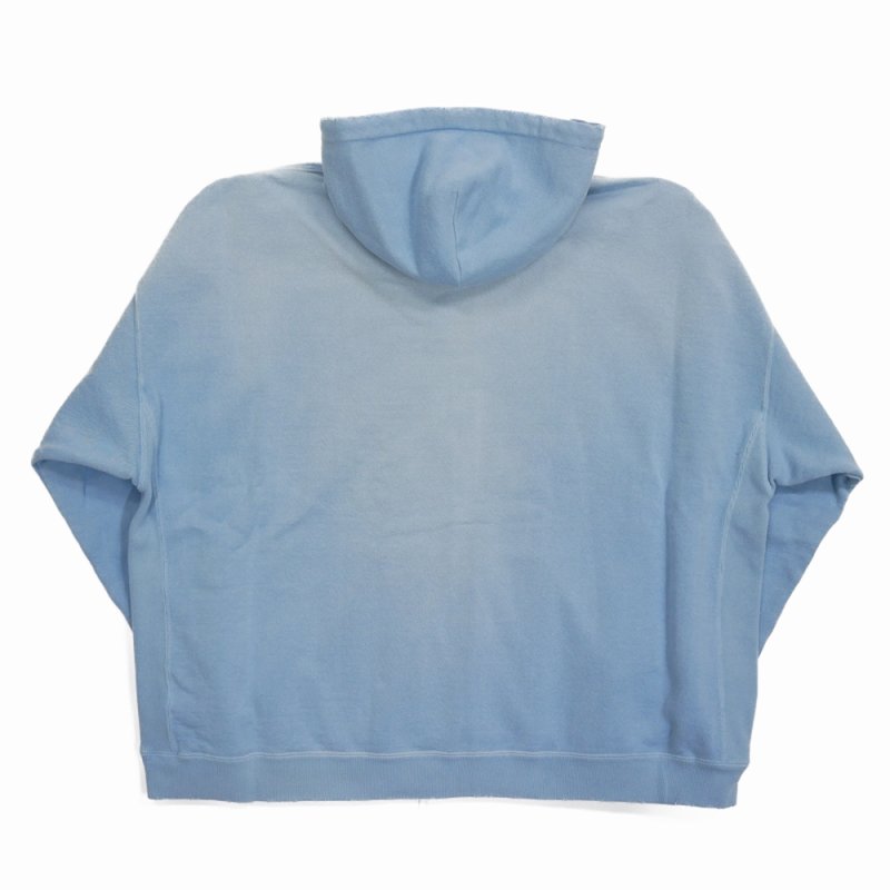 画像2: 【40%OFF】DAIRIKU/"Sunburn" Vintage Zip Up Hodie（Sunburn Aqua）［ジップアップフーディー-24春夏］
