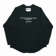 画像1: 【30%OFF】DAIRIKU/"Tour" Big Raglan Tee（Black）［ビッグラグランT-23秋冬］ (1)