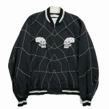 【30%OFF】DAIRIKU/"Snake&Skull" Ska Jumper（Black）［スカジャン-24春夏］