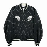 【30%OFF】DAIRIKU/"Snake&Skull" Ska Jumper（Black）［スカジャン-24春夏］