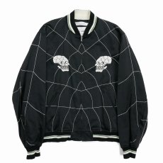 画像1: 【40%OFF】DAIRIKU/"Snake&Skull" Ska Jumper（Black）［スカジャン-24春夏］ (1)