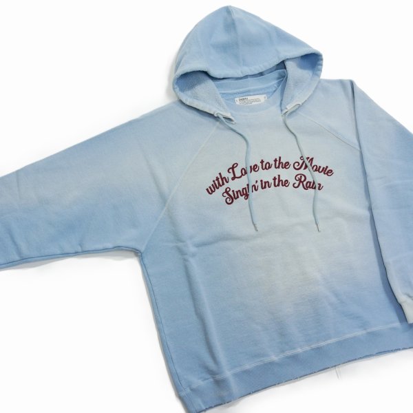 画像3: DAIRIKU/"Sunburn" Vintage Pullover Hodie（Sunburn Aqua）［プルオーバーフーディー-24春夏］