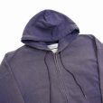 画像4: DAIRIKU/"Sunburn" Vintage Zip Up Hodie（Sunburn Navy）［ジップアップフーディー-24春夏］ (4)