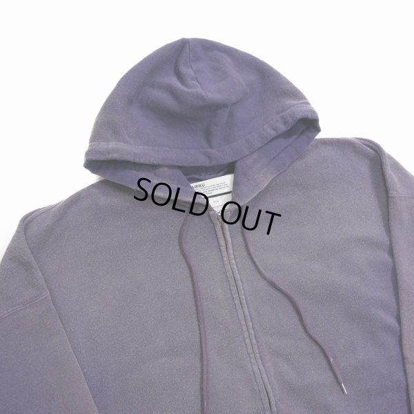画像4: DAIRIKU/"Sunburn" Vintage Zip Up Hodie（Sunburn Navy） 【30%OFF】［ジップアップフーディー-24春夏］