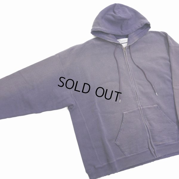画像3: DAIRIKU/"Sunburn" Vintage Zip Up Hodie（Sunburn Navy） 【30%OFF】［ジップアップフーディー-24春夏］