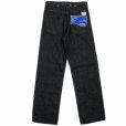 画像2: 【30%OFF】DAIRIKU/"Onewash" Straight Denim Pants（Black）［ストレートデニムパンツ-24春夏］ (2)