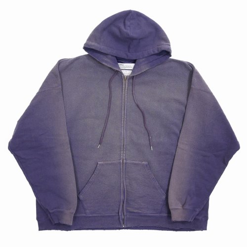 他の写真1: DAIRIKU/"Sunburn" Vintage Zip Up Hodie（Sunburn Navy）［ジップアップフーディー-24春夏］