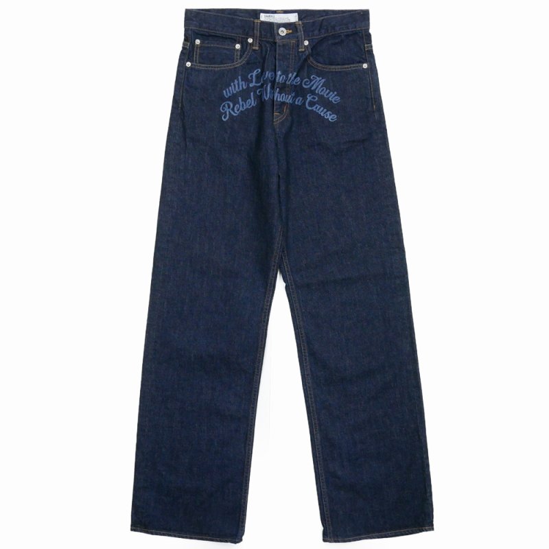 画像1: 【30%OFF】DAIRIKU/"Onewash" Straight Denim Pants（Indigo）［ストレートデニムパンツ-24春夏］