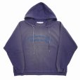 画像1: DAIRIKU/"Sunburn" Vintage Pullover Hodie（Sunburn Navy）［プルオーバーフーディー-24春夏］ (1)