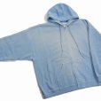 画像3: 【30%OFF】DAIRIKU/"Sunburn" Vintage Zip Up Hodie（Sunburn Aqua）［ジップアップフーディー-24春夏］ (3)