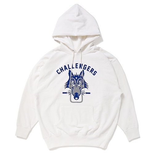 他の写真1: CHALLENGER/WOLF MC HOODIE（WHITE）［プルオーバーパーカー-24春夏］