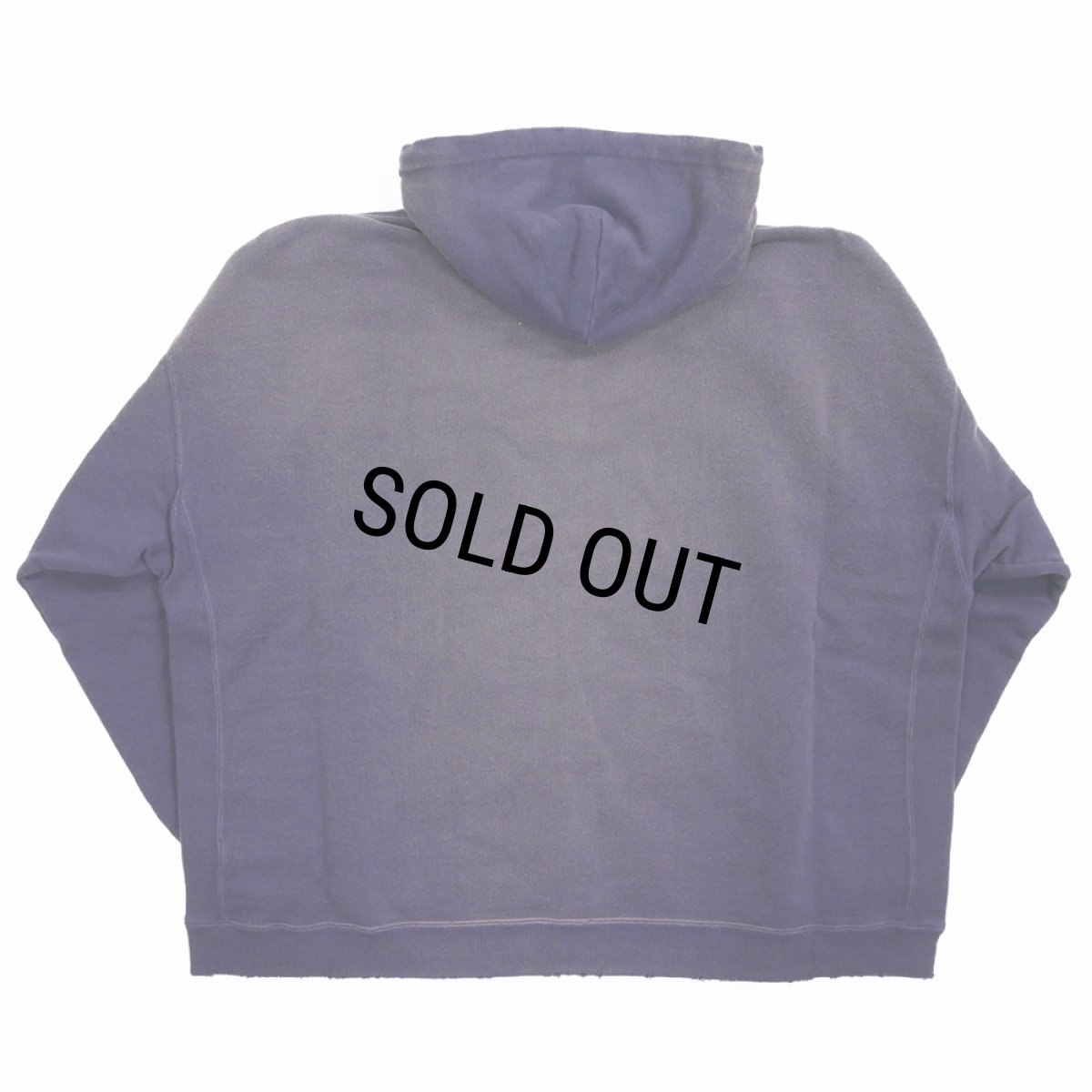 画像2: DAIRIKU/"Sunburn" Vintage Zip Up Hodie（Sunburn Navy） 【30%OFF】［ジップアップフーディー-24春夏］ (2)