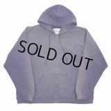 DAIRIKU/"Sunburn" Vintage Zip Up Hodie（Sunburn Navy） 【30%OFF】［ジップアップフーディー-24春夏］